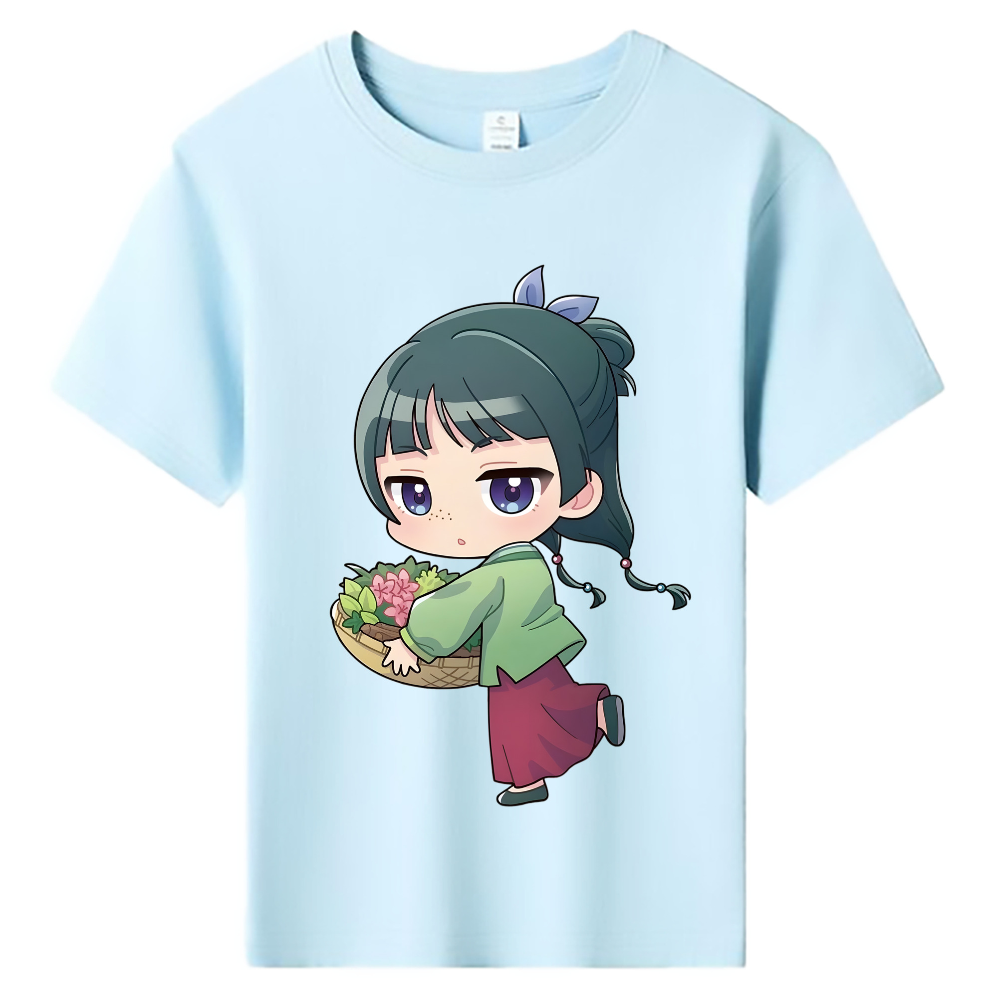 （画像用） 薬屋のひとりごと The Apothecary Diaries 綿100％キッズTシャツ（フロントプリント）